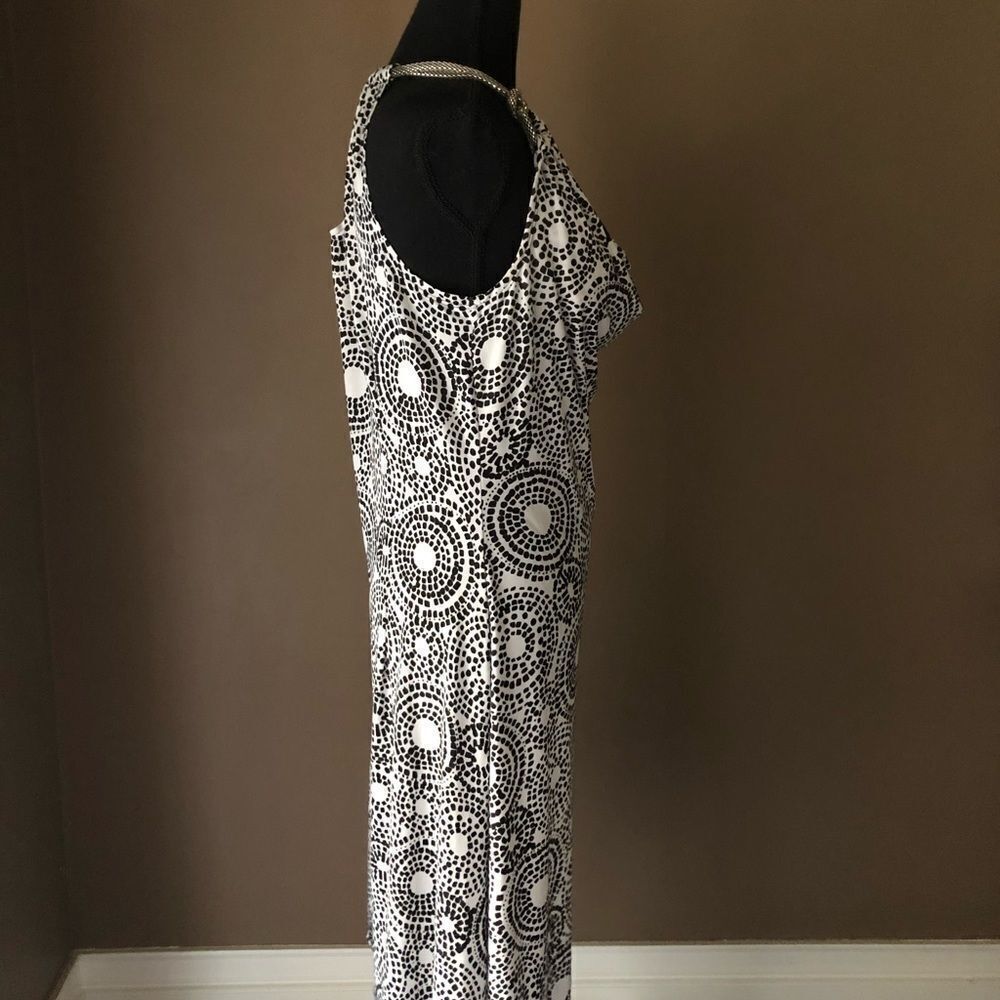 Essentials by Milano Halter Dress w/ Silver strap - Picture 3 of 4